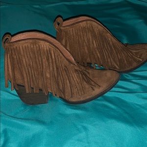 Fringe Booties!!